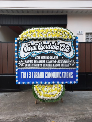 Papan Bunga Duka di Lubuk Pakam